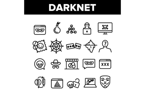 Darknet Collection Web Elements Icons: A New Standard in Digital Security and Design