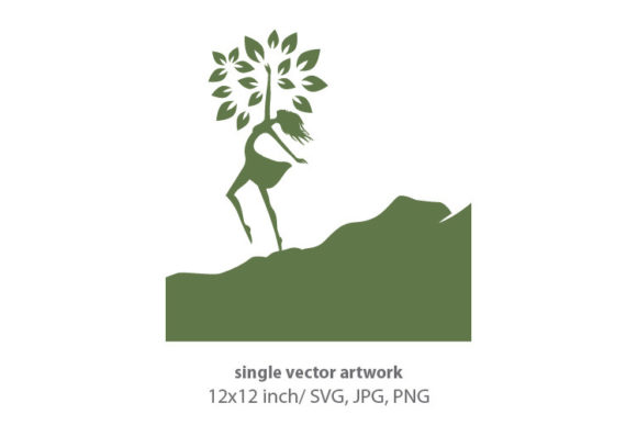 Female Tree - Single Vector Artwork1