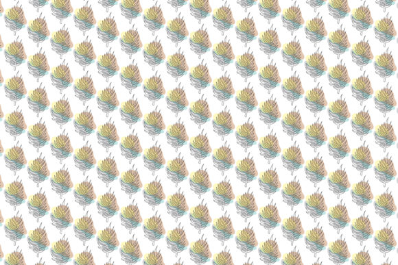 Tropical Leaf Pattern Background: A Versatile Design Element for Modern Creativity