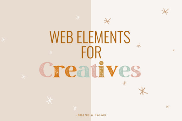 Web Elements, Icons for Creatives